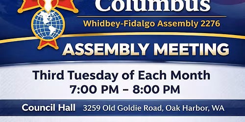 KofC 4th Degree Assembly Meeting