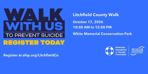Litchfield County Out of the Darkness Community Walk