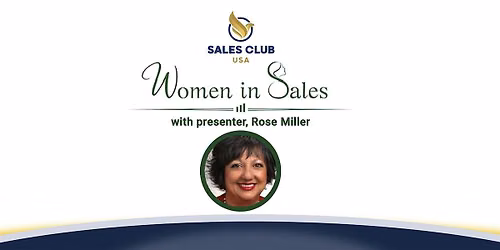 Women in Sales \u2013 "Entrepreneur's Perspective on Consultative Selling"