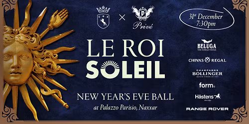 Le Roi Soleil - New Year's Eve Ball at Palazzo Parisio