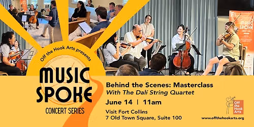 Behind the Scenes: A Masterclass with the Dali String Quartet