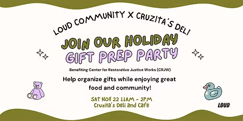 Holiday Gift Prep Party