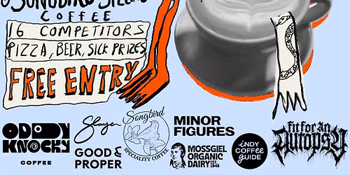 FOAMAGEDDON Latte Art Throwdown Oddy Knocky x Songbird