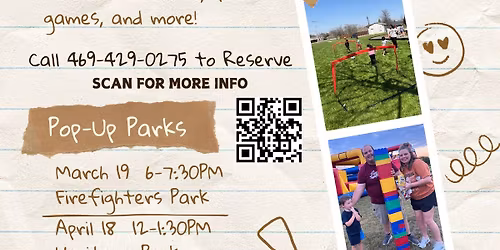 Pop-Up Park (J.K. Sachse Park)