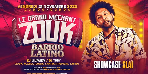 Le Grand m\u00e9chant Zouk-Showcase Sla\u00ef \ud83d\udd25