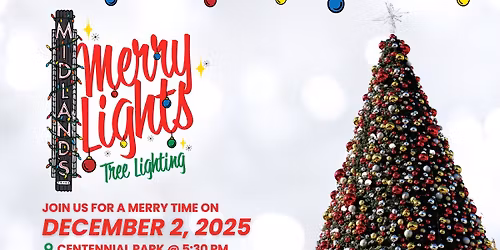 Midland's Merry Lights Tree Lighting Ceremony