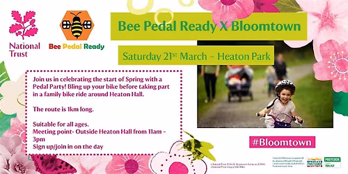 Bloomtown 'Bling Up Yer Bike' &  Kids Bike Ride: Heaton Park