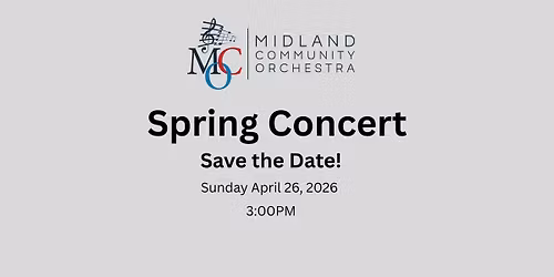 Midland Community Orchestra - Spring Concert