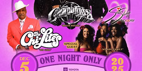 The O'Jays, The Spinners, The Chi-Lites, The Commodores & more