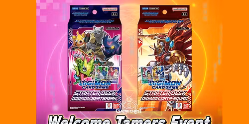Digimon Welcome Tamers Event *starter deck release event*
