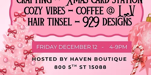 🎅🏼 Naughty or Nice~Girls Nite Out 🎀