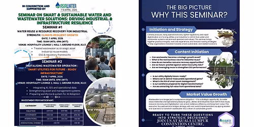 Seminar on Smart & Sustainable Water and Wastewater Solutions