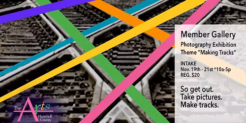 All Aboard the December Members Gallery Opening Evening!