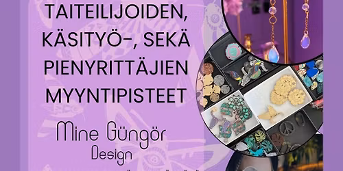 Marras Market taide- ja k\u00e4sity\u00f6tapahtuma Bokvillanissa