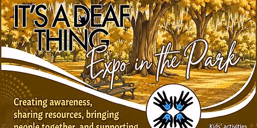 It's a Deaf Thing Expo in the Park 2026