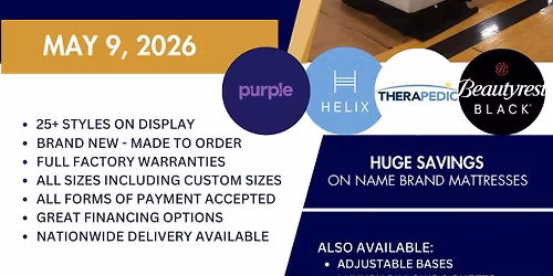 10th Annual Butler HS Music Department Mattress Fundraiser