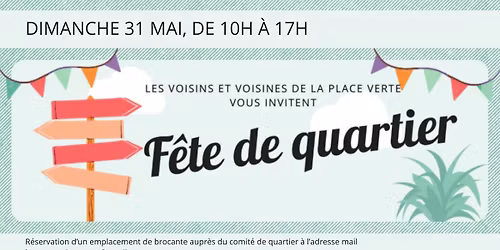 F\u00eate de quartier \u2022 Place Verte de Louvain-la-Neuve