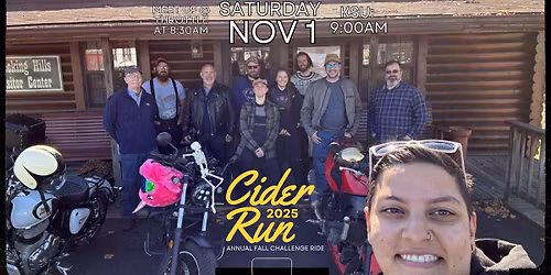 Cider Run (Fall Challenge Ride to Laurelville Fruit Farm)