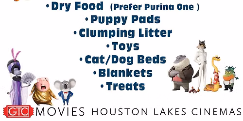 June Animal Shelter Drive — 1121 GA Highway 96, Warner Robins, GA 31099