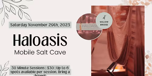 Haloasis: Mobile Salt Cave 