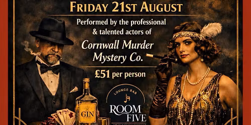 1920s Murder Mystery - \u2018Murder at Gatsby\u2019s Gin Joint