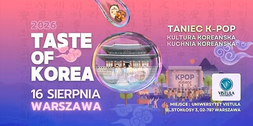 Taste of Korea 2026 - Warszawa