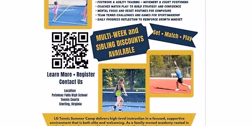 LG Tennis Summer Camp \ud83c\udfbe 