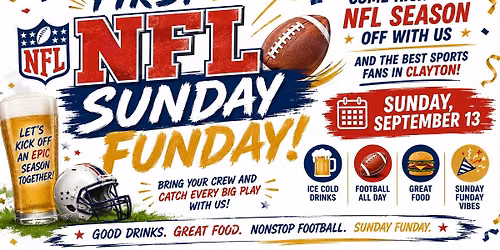 First NFL Sunday Funday of the 2026 Season!