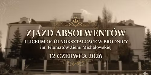 Zjazd absolwent\u00f3w I LO w Brodnicy rocznika 1987 na 20 lecie matury