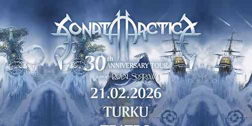 SONATA ARCTICA + support: Royal Sorrow