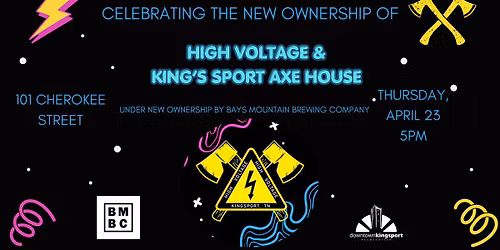 High Voltage & King's Sport Axe House Ribbon Cutting