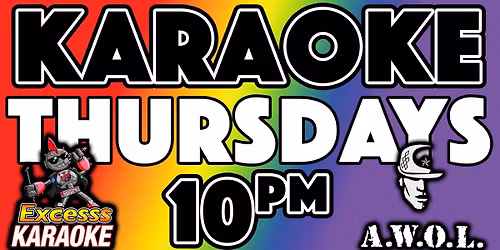 AWOL Bar Karaoke Thursday!