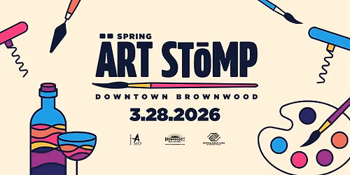 Spring Art Stomp 2026 - Downtown Brownwood