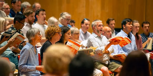 Join us! University Chorus - First Rehearsal of the new academic year!