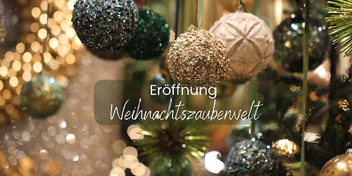 Er\u00f6ffnung Weihnachtsausstellung