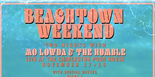 Mo Lowda and The Humble at Infinity Hall Hartford