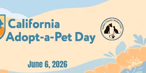 California Adopt A Pet Day
