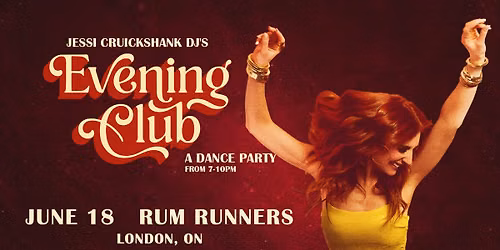 Jessi Cruickshank\u2019s Evening Club - London