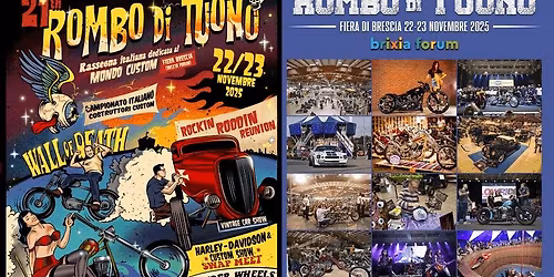 21st ROMBO di TUONO  - RASSEGNA ITALIANA DEDICATA AL MONDO CUSTOM