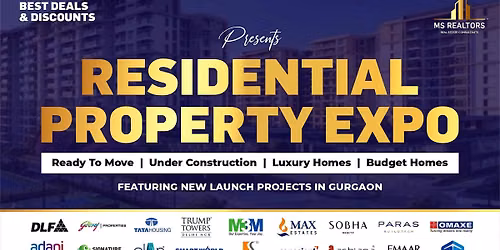 Gurgaon Residential Expo \u2014 Godrej, DLF, Sobha, Tata and 14 more,