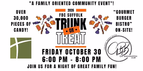 FBC Suffolk: Trunk Or Treat