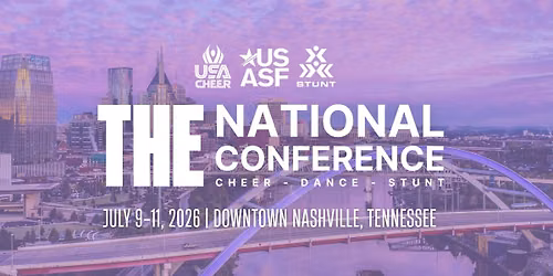 The National Conference - Hosted by USA Cheer\/STUNT & USASF Cheer\/Dance