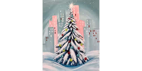 Christmas Time in the City - Paint and Sip in Tyler | Classpop!\u2122