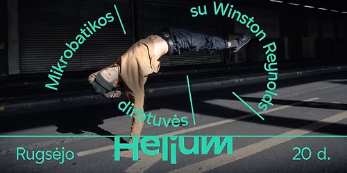 Mikrobatikos dirbtuv\u0117s su Winston Reynolds