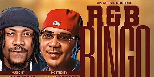 R&B BiNGO CORINTH TX! 12\/20\/25 TRAP Vs R&B BiNGO W\/Comedian THANK YOU CHRIS