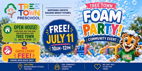 Tree Town Foam Party