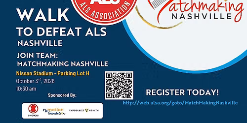Singles Walk to Defeat ALS with Matchmaking Nashville