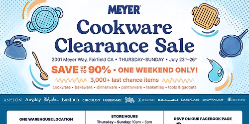Meyer Cookware Clearance Sale