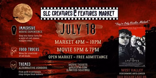 SLC Creatures & Features Market - The Lost Boys