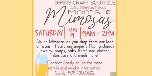 Spring Craft Boutique Moms & Mimosas